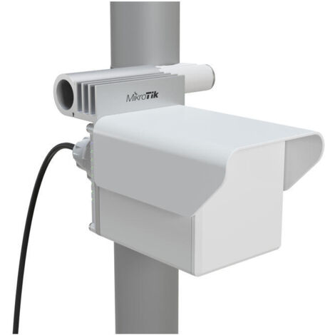 MikroTik Cube 60Pro ac (antena de 60 GHz, Wi-Fi 802.11ay y respaldo 802.11ac de 5 GHz, CPU de 4 núcleos a 716 MHz, 256 MB de RAM, 1 puerto LAN Gigabit, RouterOS), CUBEG-5AC60AY