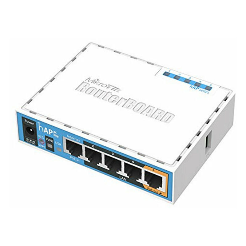 

Punto de Acceso RB952UI-5AC2ND Dual Chain 2.4 GHz 5 GHz - Mikrotik