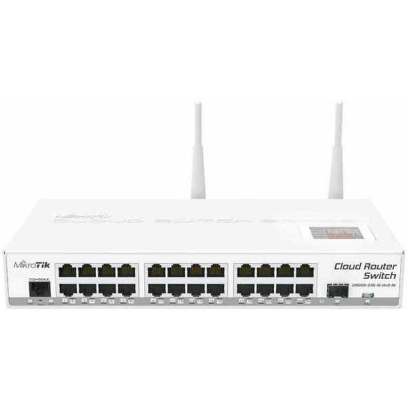 

Router CRS125-24G-1S-2HND-IN Blanco Gigabit Ethernet - Mikrotik