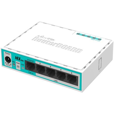 MikroTik RouterBOARD hEX lite, RB750R2