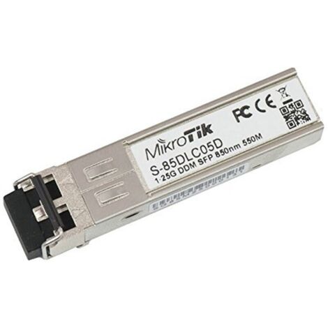 MikroTik S-85DLC05D Modulo SFP Multi Modo 850nm 550m