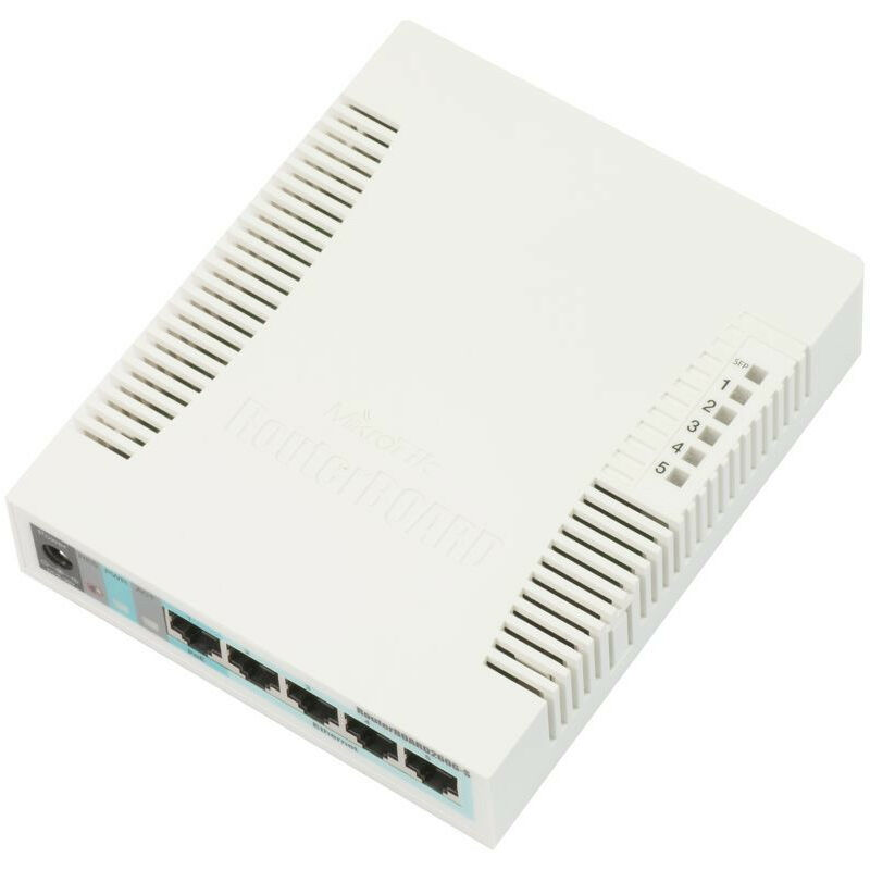 Mikrotik - Smart Switch 5 Giga+ 1 sfp - Switch - Mini-PCI (CSS106-5G-1S)