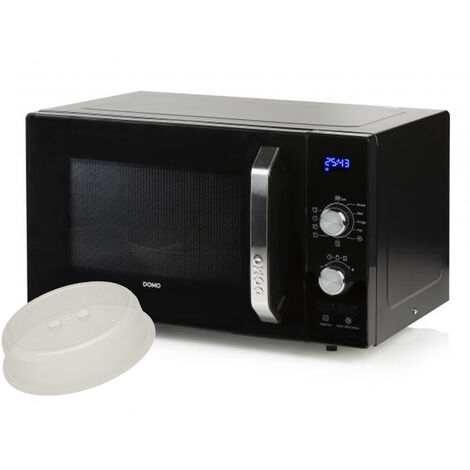 Mikrowelle 23L, 8 Programme, Timer & Abdeckhaube - 800 Watt