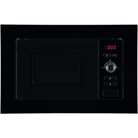 Mikrowelle 800 Watt Einbau 60 cm Grill 1000 Watt 20 L Glas Schwarz Respekta