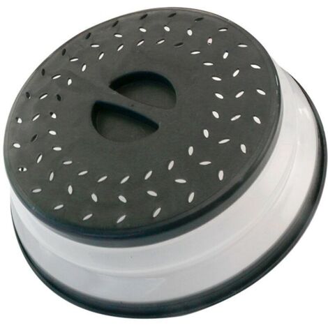 Mikrowellenabdeckung – BPA-frei – 3-in-1-Mikrowellenabdeckung – Einziehbare Mikrowellenabdeckung mit Dampfschutz und Siebfunktion – Spülzubehör