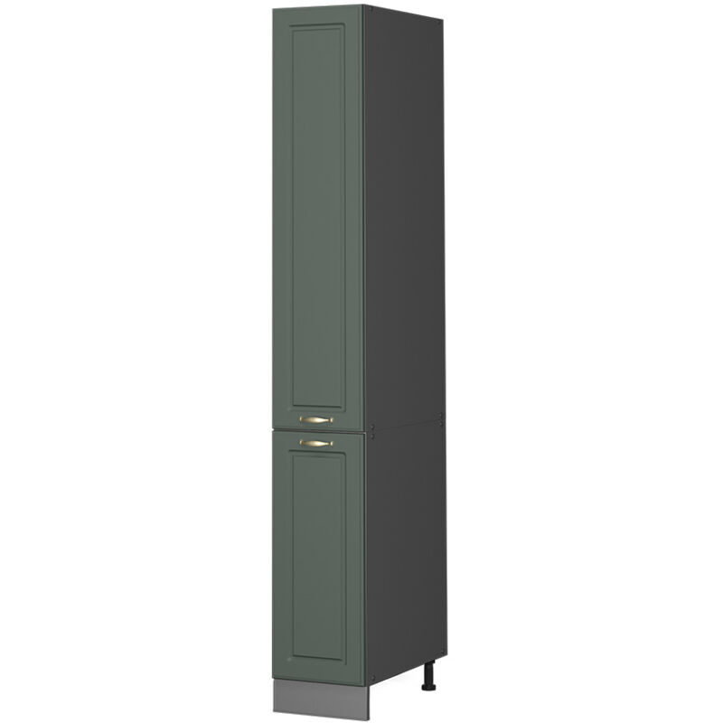 Vicco - Apothekerschrank Fame-line, Grün-gold Landhaus, 30 Cm