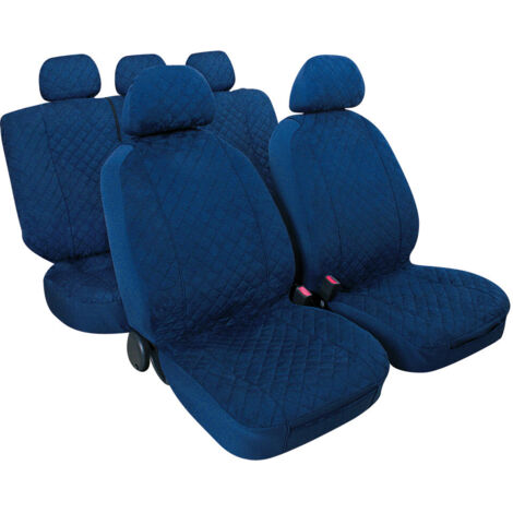 Miky, Set Fodere Coordinate In Microfibra - Blu Scuro
