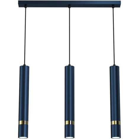 Milagro JOKER MLP7726 marineblau/gold Pendelleuchte