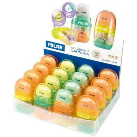 MILAN AFILABORRAS CAPSULE SERIE NEW LOOK CAJA EXPOSITORA 16U C/SURTIDOS