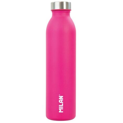 MILAN® Isothermflasche of Edelstahl 0,59 L Serie Acid, rosa