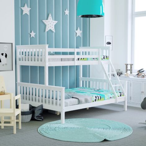 Milan Triple Sleeper Bunk Bed, White
