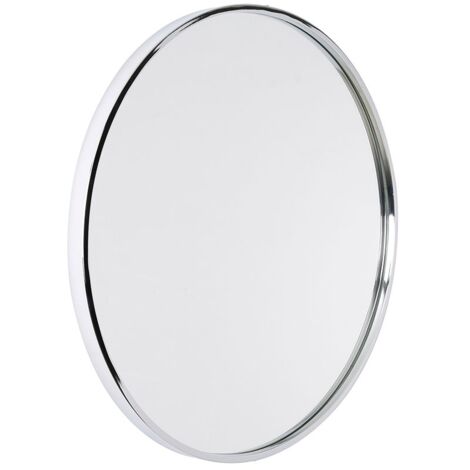 Milano Annalise 600mm Wall Hung Round Bathroom Mirror - Chrome