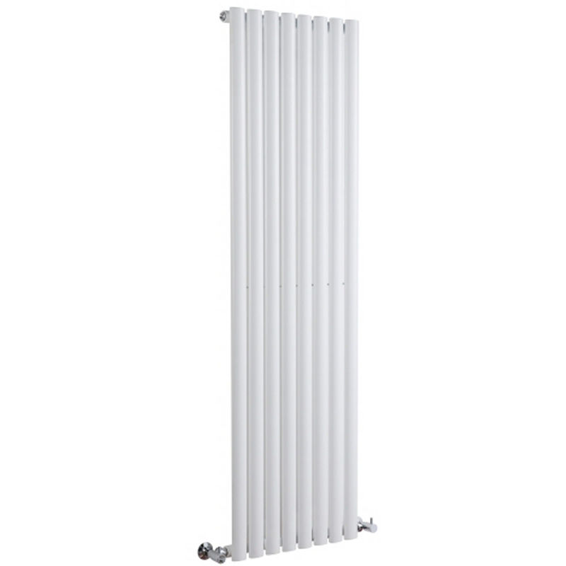 Milano - Aruba - 1780mm x 472mm Modern Vertical Column Single Panel Designer Radiator – White