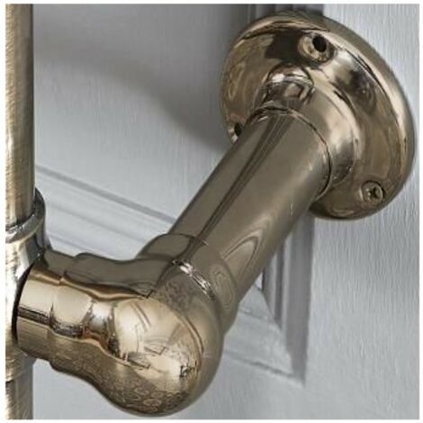 Milano Elizabeth Electric Dual Fuel Heated Towel Rail Radiator Element Cable Cover - Dark Brushed Brass