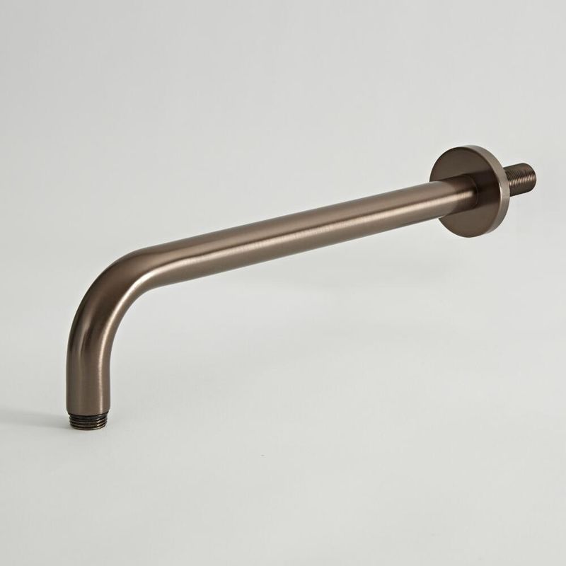 Elizabeth - Traditional Wall Mounted Shower Arm for Fixed Shower Head - Oil Rubbed Bronze - Milano