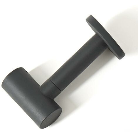 main image of "Milano - Modern Electric Dual Fuel Heated Towel Rail Radiator Element Cable Cover - Anthracite"