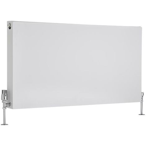main image of "Milano Mono – Modern White Type 21 Central Heating Double Flat Panel Plus Horizontal Convector Radiator - 600mm x 1200mm"