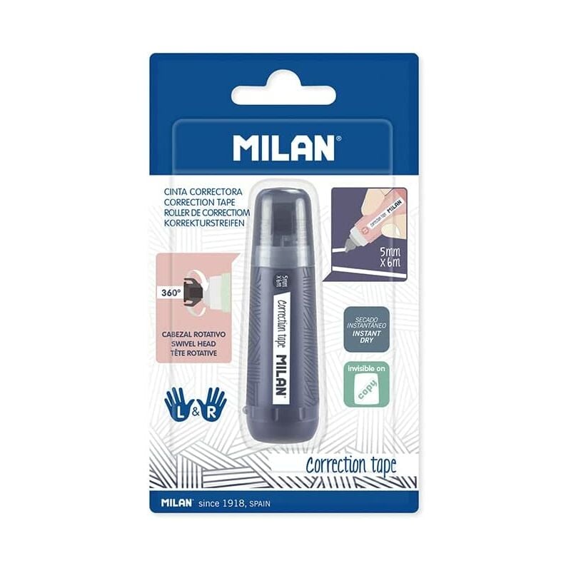 O nastro correttore cilindrico 5mmx6m serie 1918