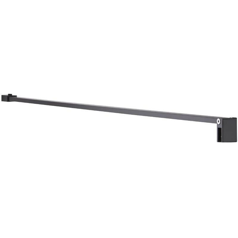 Milano Nero – Black Wet Room Shower Enclosure Screen Support Arm Bar – 1000mm