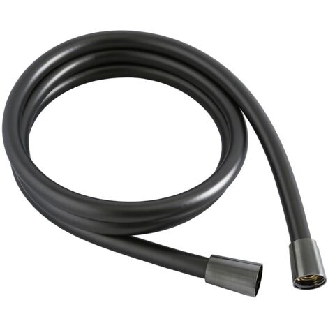 Milano Orno 1.75m Smooth Shower Hose - Gunmetal Grey