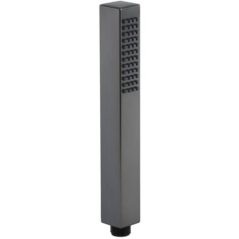 Milano Orno Square Hand Shower Handset - Gunmetal Grey
