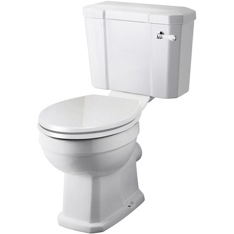 Close coupled toilets