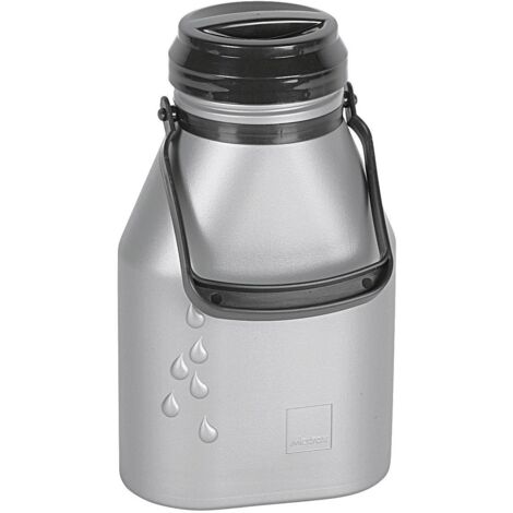 Milchkanne auslaufsicher 2 l silber