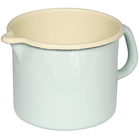 Milchtopf 1,7 l Ø14cm türkis/bunt