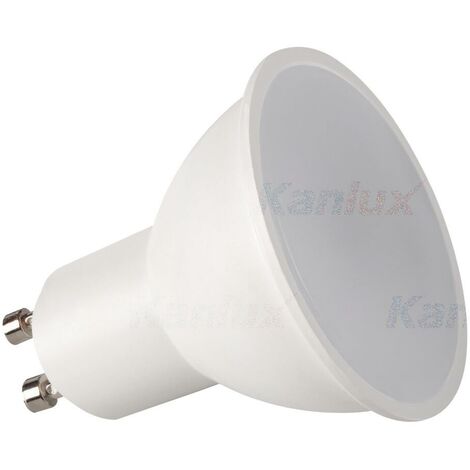 Miledo lampadina LED GU10 opale 8W 4000K 560lm 100°