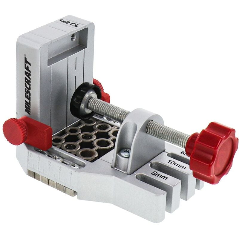 Milescraft - Gabarit d'assemblage chevillage auto-serrant, corps en métal robuste