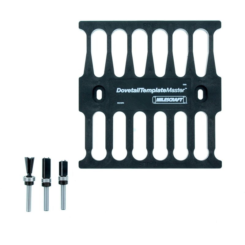 Milescraft - Gabarits d'assemblage à queue d'aronde pour défonceuse