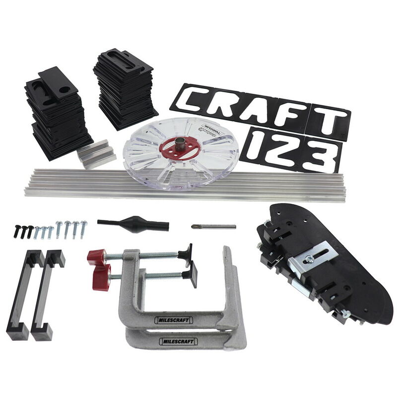 Milescraft - Kit de fabrication d'enseignes signcrafter™ pour défonceuses
