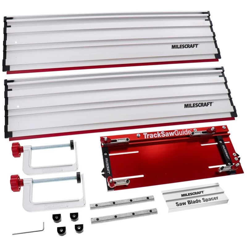 Kit guide rail pour scie circulaire - 127 cm - Milescraft