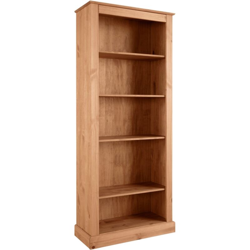 OTTO home Bücherregal "Liotta" mit 4 verstellbare Einlegeböden, aus massivem Kiefernholz