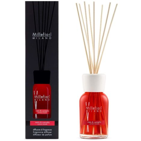 Millefiori Diffusore a Stick 250ml Mela e Cannella