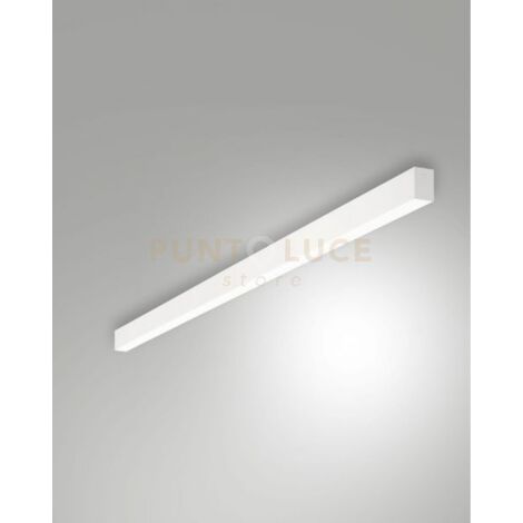 MILLET PLAFONIERA BIANCA A LED 4000K 3580LM 23W OPALE ON/OFF IP40 100CM