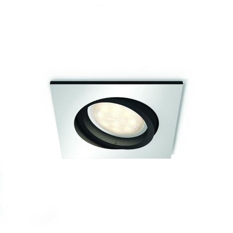 MILLISKIN RECESSED ALLUMINIO QUADRATO 1x5,5W