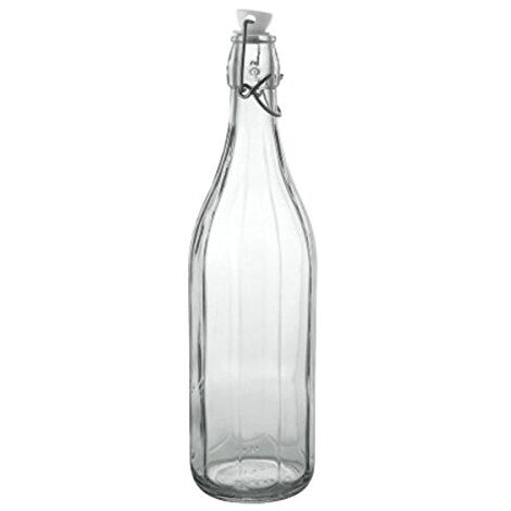 MILLY BOTTIGLIA 1 LT IN VETRO CON TAPPO A CHIUSURA ERMETICA CERVE VINTAGE