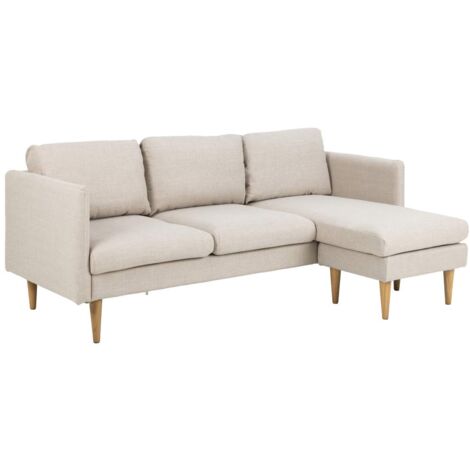 Milly Chaiselongsofa rechts oder links gewendet beige.