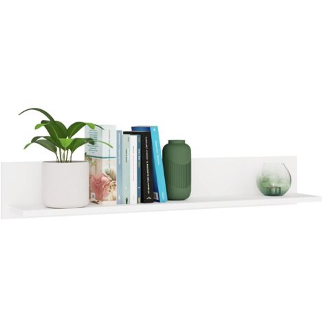 MILO - Étagère murale design moderne chambre d’enfant - Blanc mat