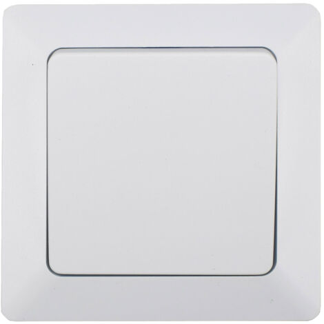 MILOS Interrupteur croisé 22776, UP, 10A/250V, blanc mat