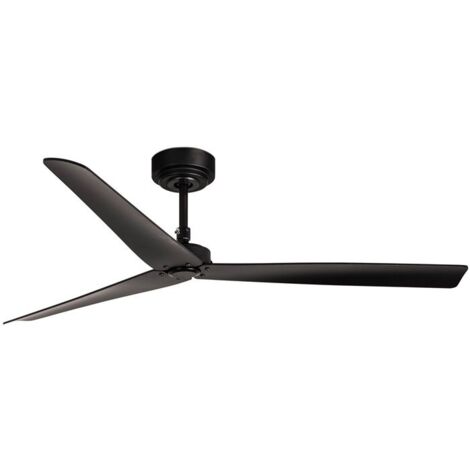 MILOS Ventilador de techo negro 34100