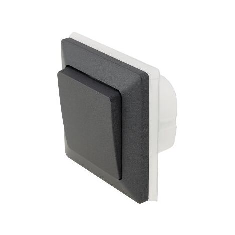 MILOS Wechselschalter 23238, IP44, 10 A, 250 V, UP, anthrazit