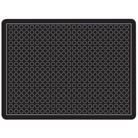 MILTEX Yoga Dome NR Einzelmatte 60x90 cm schwarz