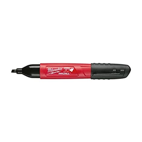 Milwaukee 48-22-3103 Inkzall jobsite Chisel Point black permanent Marker pen