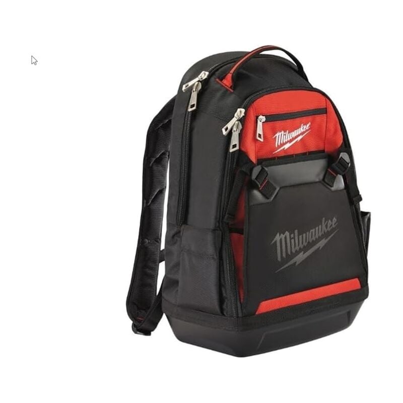Milwaukee - 48228200, sac à dos avec 35 poches, couleur rouge noir