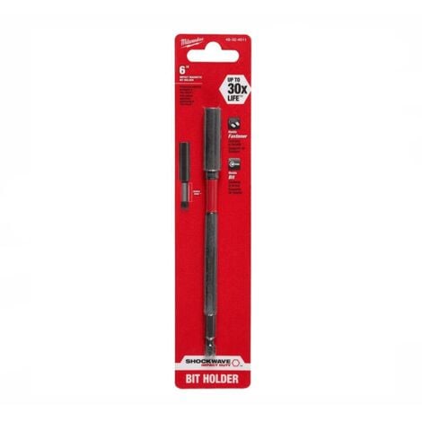 Milwaukee 48324511 / 4932472065 / 4932471822 152mm/6in Shockwave Magnetic Bit Holder