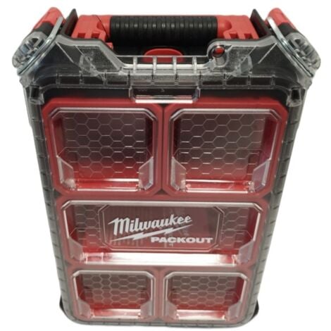 Milwaukee 4932464083 Packout Compact Organizer - 5 casiers- 250 x 380 x 120 mm