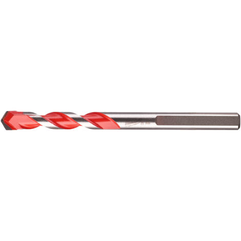 Milwaukee 4932471182 Punte per calcestruzzo Premium Stelo a 3 lati, diametro 8 mm, lunghezza 100 mm