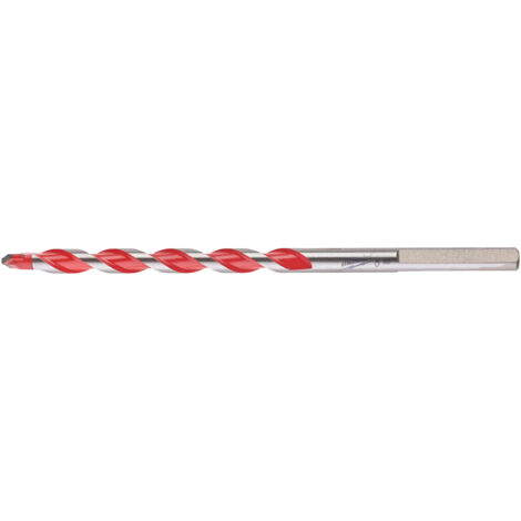 Milwaukee 4932471183 Punte per calcestruzzo Premium Stelo a 3 lati, diametro 8 mm, lunghezza 150 mm